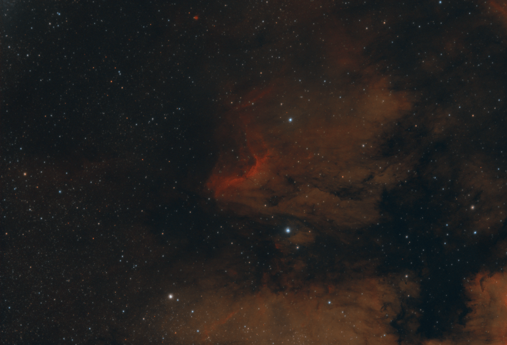 Pelican Nebula – Preliminary Processing