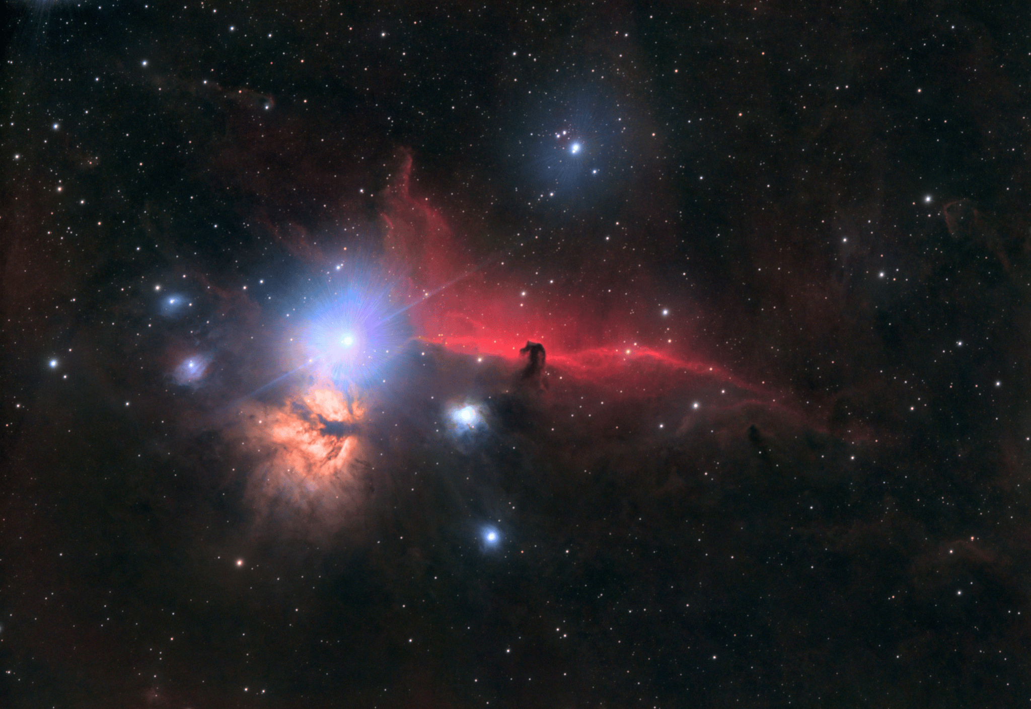 Horsehead and Flame Nebula – Sweetman Astrophotography