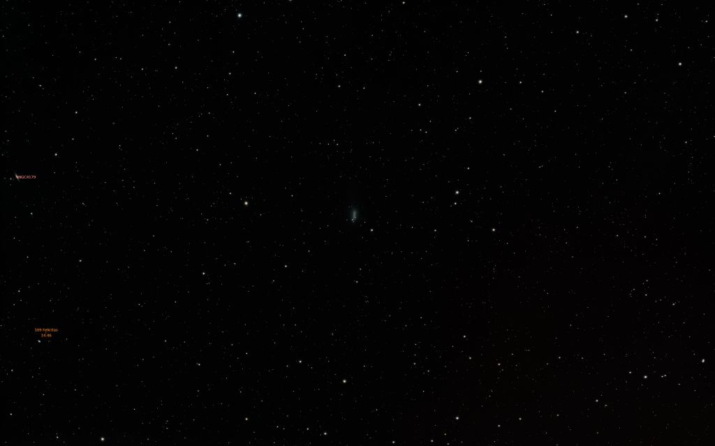 Comet 3I/ATLAS and Asteroid 109&nbsp;Felicitas